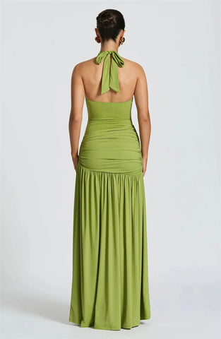 Mozision Elegant Backless Sexy Maxi Dress